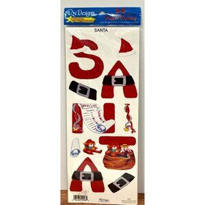 3-D Scrapbooking Paper Piecing Kit - Santa Theme By N&N Designs